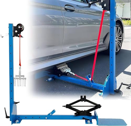 Extractor de abolladuras 3 en 1 para coche, máquina de marco para reparación de carrocería, altura ajustable de 10 a 160 cm, herramienta de reparación de abolladuras de chapa metálica para coches