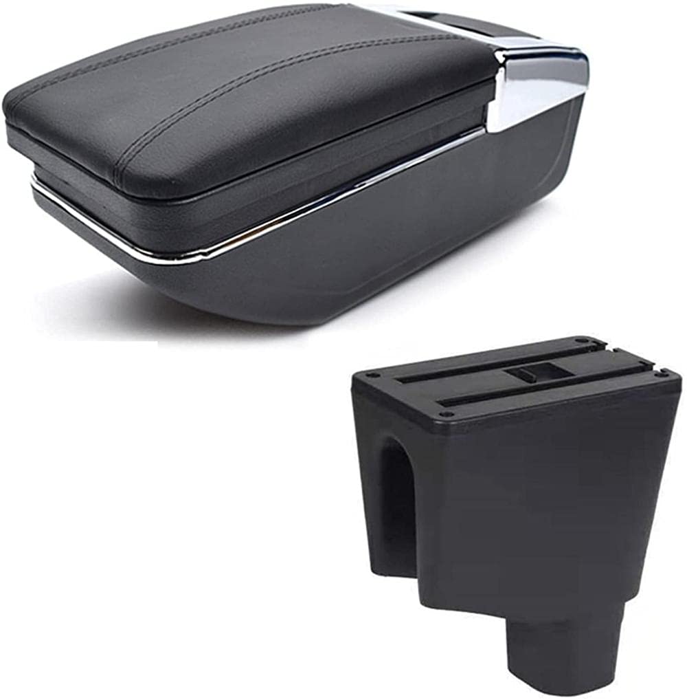 Center ARMrest Interior Armrest Center Console Storage Box Armrest Car Styling Decoration, FIT For T/Oyota Wigo