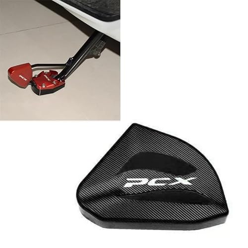 Aleyar PCX160 2025 jk05 kf47 pcx 2025年 エアロックス スタンド プレート スタンド サイドプレート セット 5色 オートバイ (ブラック, 2)