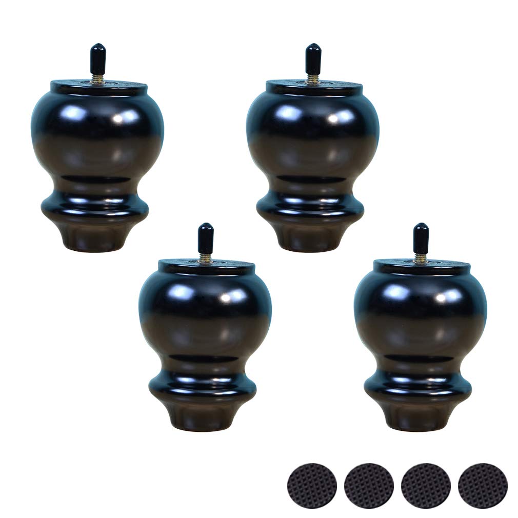 Buy 4 Solid Wood Furniture Legs,Coffee Table Legs,DIY Sofa Legs