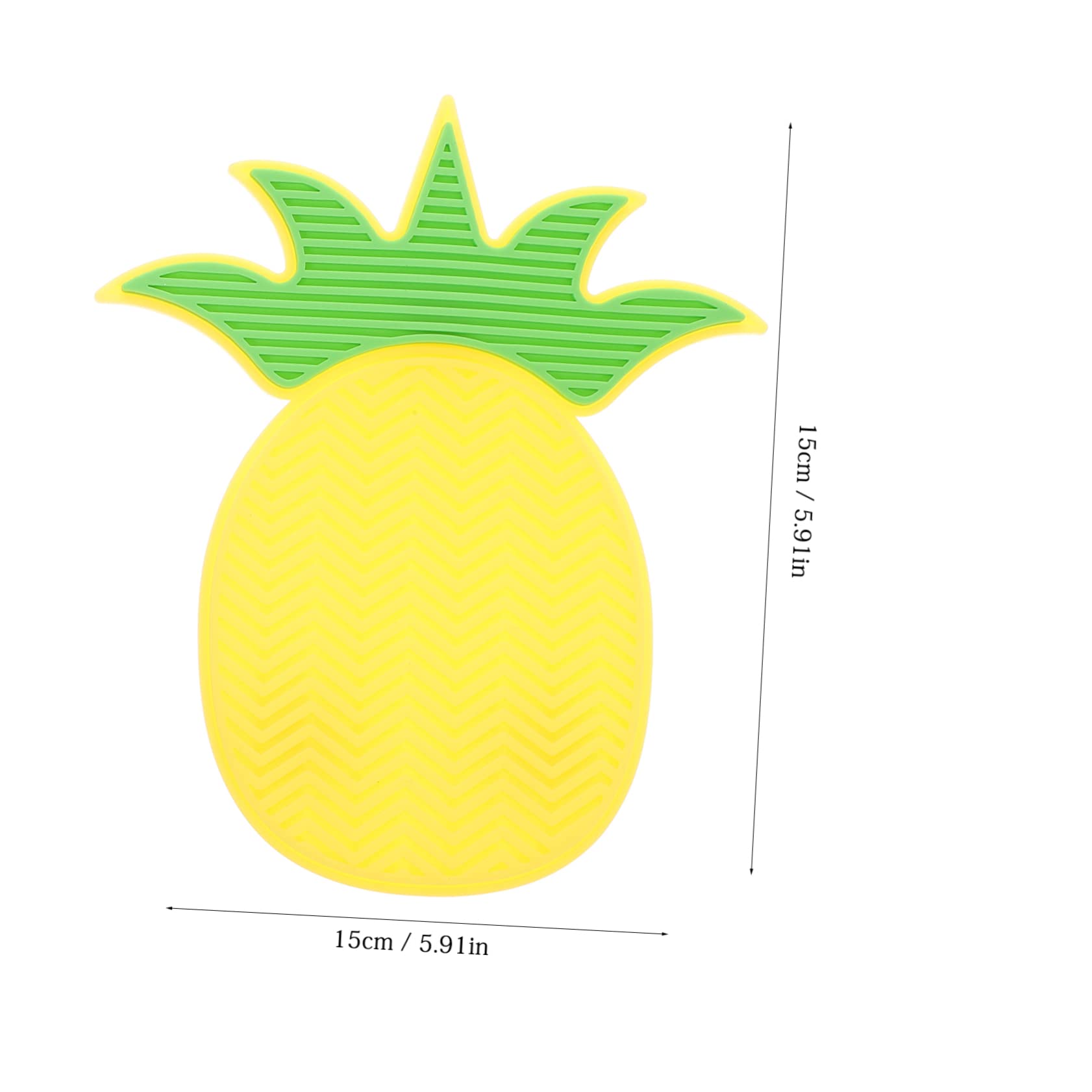 PartyKindom Portable Makeup Brush Cleaning Mat Silicone Beauty Brush Cleaning Pad 2pcs Makeup Cleaner Mat Tool