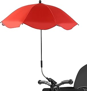 criança com guarda-chuva - Carrinho guarda-sol para crianças - Guarda-sol cadeira portátil para carrinho criança, clipe proteção UV no carrinho guarda-chuva para Kagrote