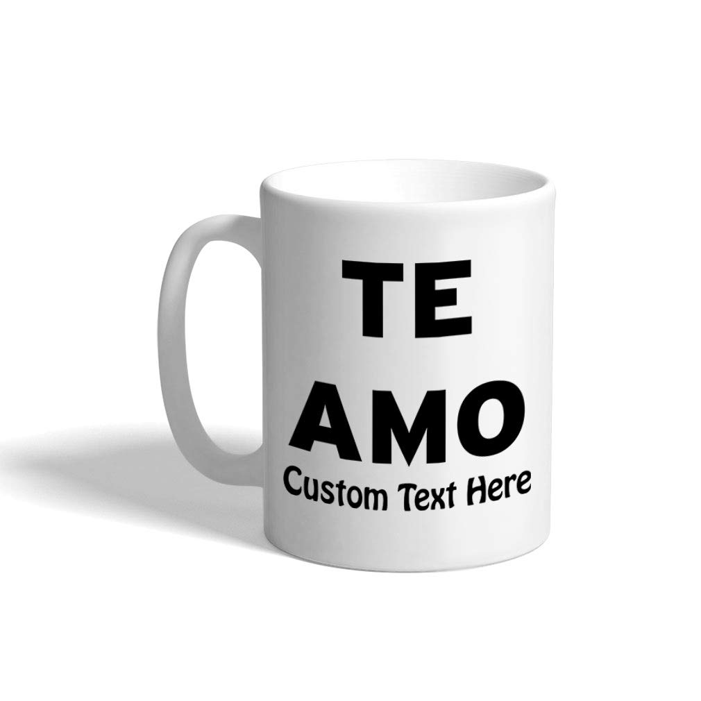 Taza De Regalo Te amo Amor Romance Extranjero Taza Compañeros Fans 2