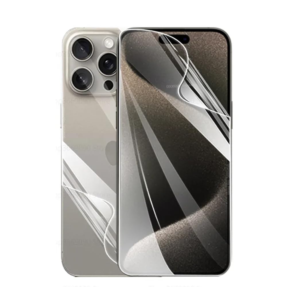 2 Pcs Film Hydrogel Pour Samsung Galaxy A14 5G - A14 4G 6.6" 2023 Haute Sensibilité Film