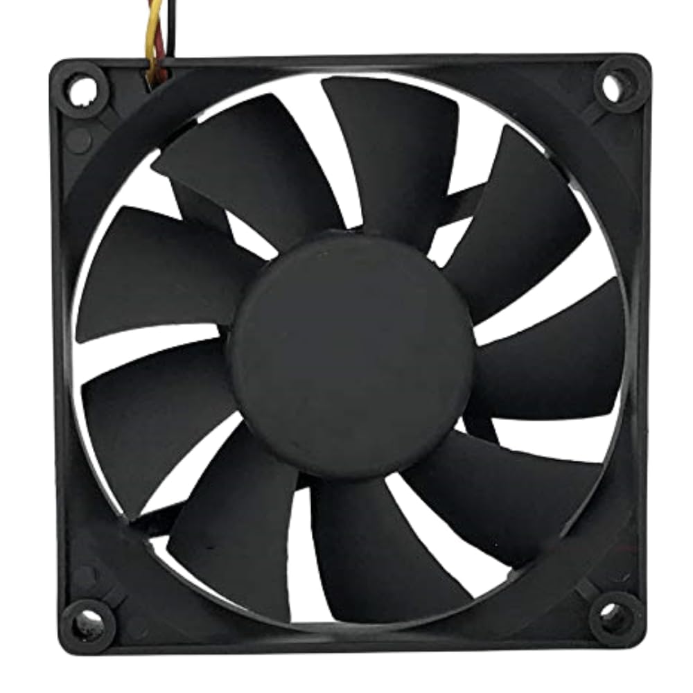 D80BH-12B 12V 0.22A 80MM Fan - 8CM 8015 3-Wire DC Cooling Fan
