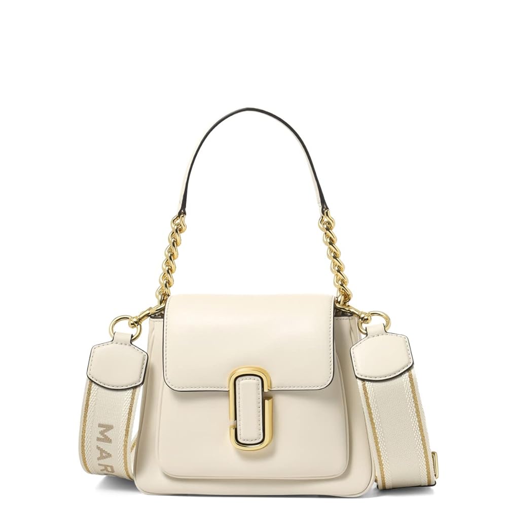 マークジェイコブス　レザーミニハンドバッグ　ホワイト THE LEATHER MINI BAG/ザ レザー ミニ バッグ（財布）｜MARC