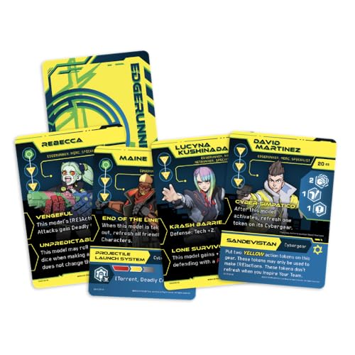 Monster Fight Club Combat Zone Board Game: Cyberpunk Edgerunners