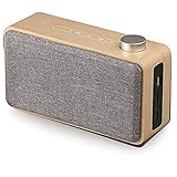 SUPER BASS: Insgesamt 30 W-Controller und passive Radiatoren mit superstarken Bass, dem integrierten digitalen Signalverarbeitung an jedem Hörpegel volle Spektrum von Audio- und klaren Klang liefert.