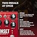Strymon Sunset Dual Overdrive and Boost Guitar Effects Pedal for Electric and Acoustic Guitar, Synths and Keyboards