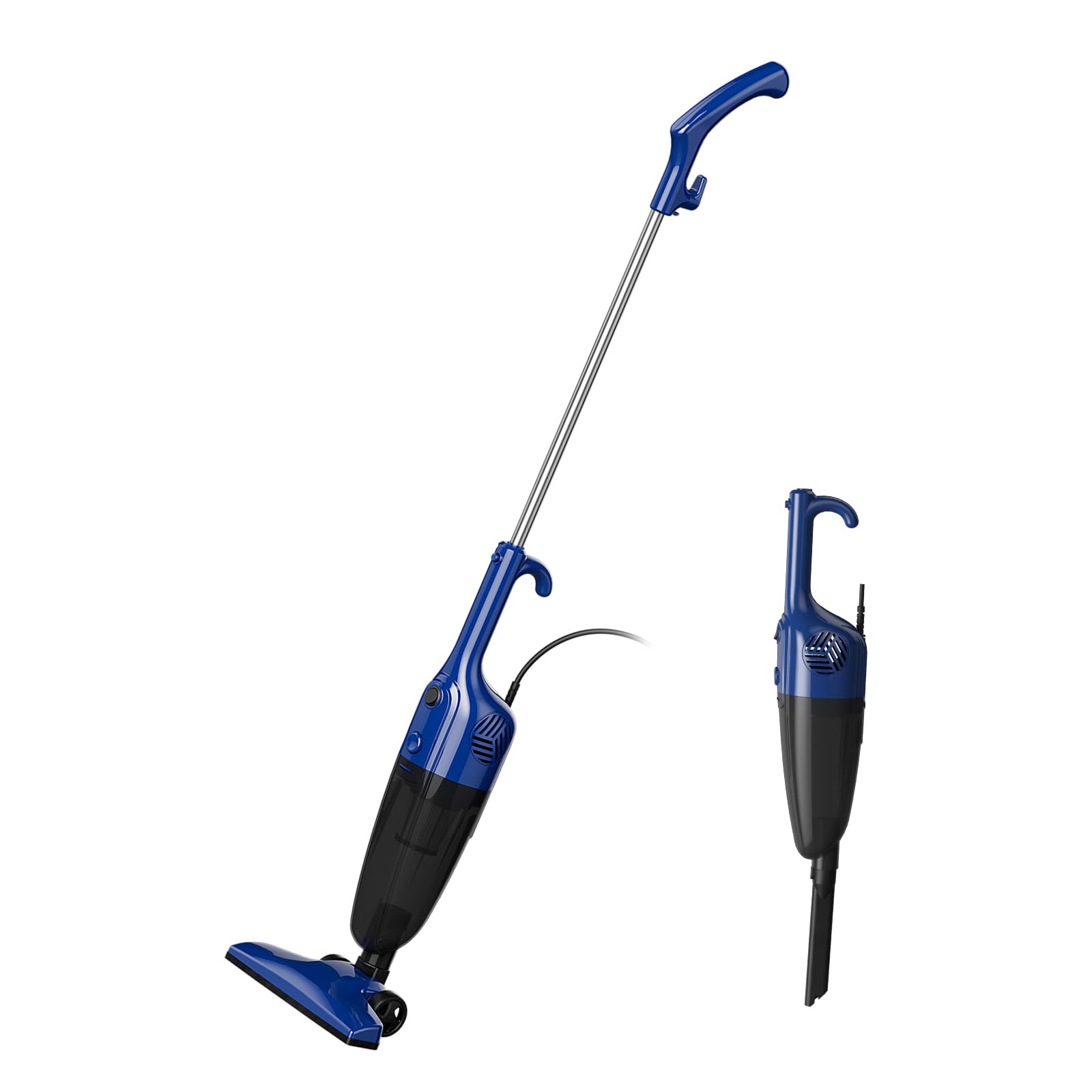 Cotiro Stick Lightweight Vacuum Cleaner for Home & Apartment, Corded Handheld vac Cleaners with Crevice Tool, Perfect Household Vacuum Cleaners for