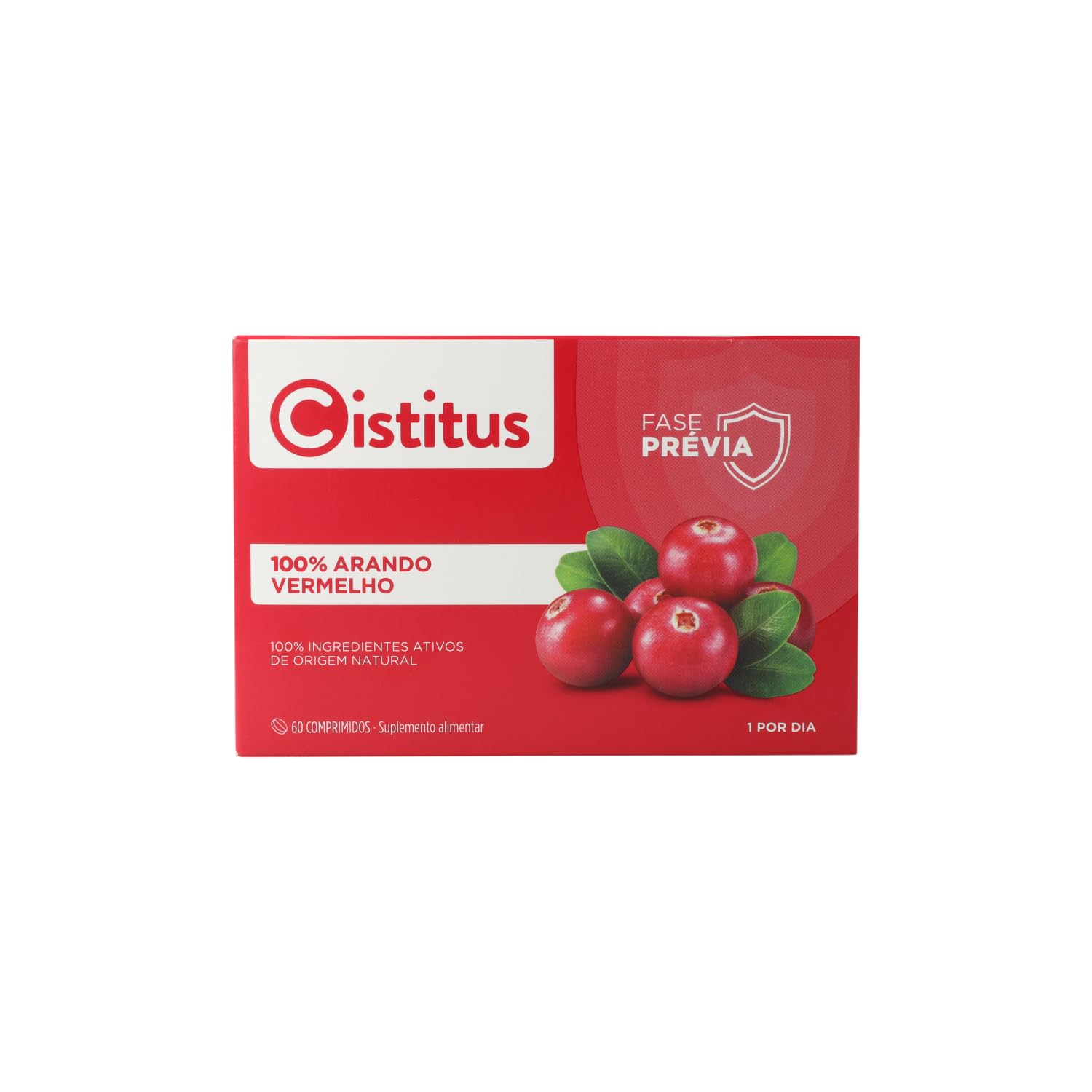 CISTITUS | 60 Comprimidos | Arándano Rojo Americano, Alta Concentración de PACs, Vitamina C y Salvia | Complemento Alimenticio para el Bienestar Urinario | Sin Gluten ni Lactosa | Fase prevención