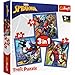 Trefl-da 20 a 50 Elementi, 3 Set, Forza del Ragno, per Bambini dai 3 Anni Puzzle, Colore Marvel Spiderman, 34841