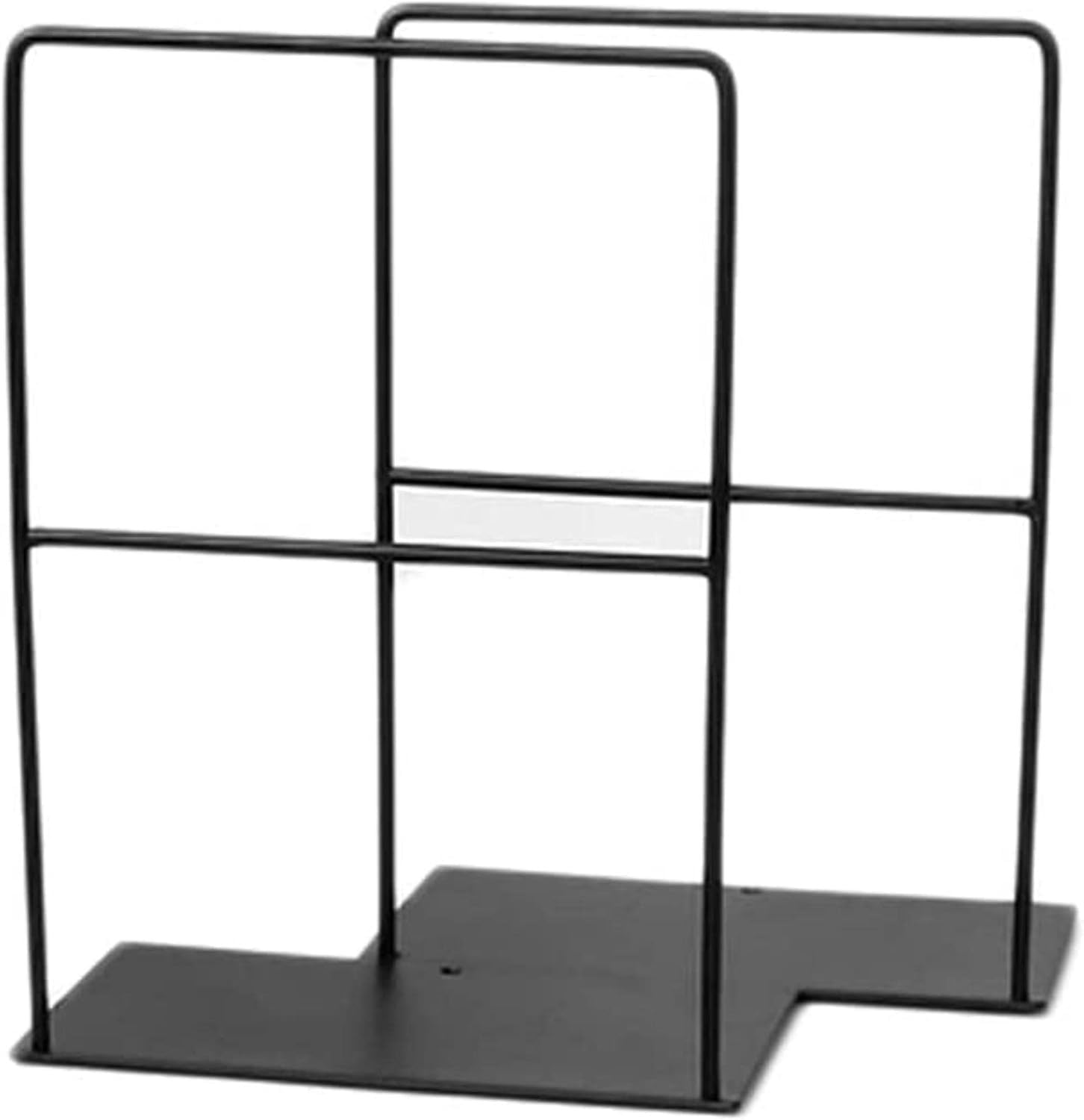 Aufbewahrungskörbe, Buchstützen, dekorative Eisen-Buchstützen, Schreibtisch-Organizer, Metall-Buchstützen, für Schreibtisch, Büro-Buchstützen