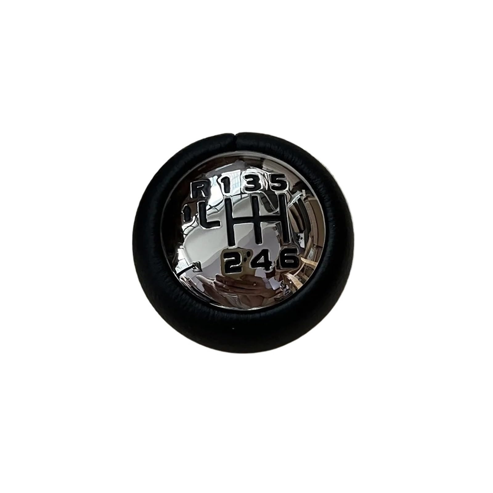 DAJMSUY for Peugeot 508 2010-2018 6 Speed Gear Shift Knob Shifter Black Car Gear Shift