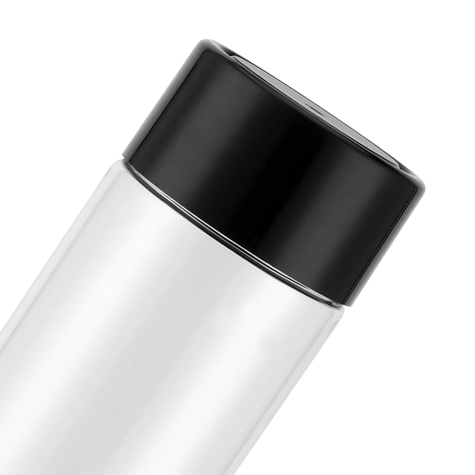 KEILEOHO 30 Pièces Bouteilles de Jus en Plastique Transparent, 350 ML, Bouteilles à Boisson Vides pour Smoothie avec Couvercles pour Boissons Maison au Lait et Au Jus d'eau