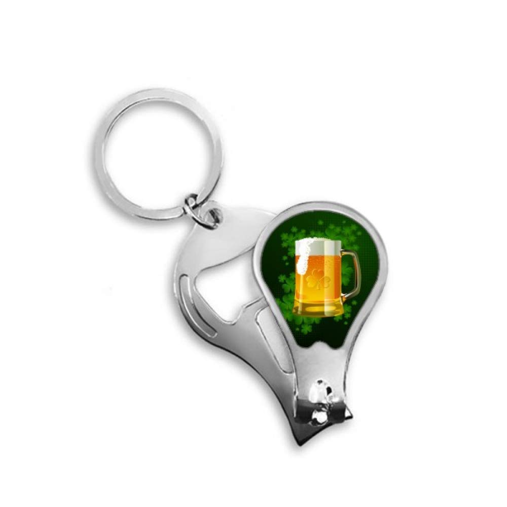 Cutter de bière Irlande St.Patrick avec coupe-ongles DIYthinker robuste