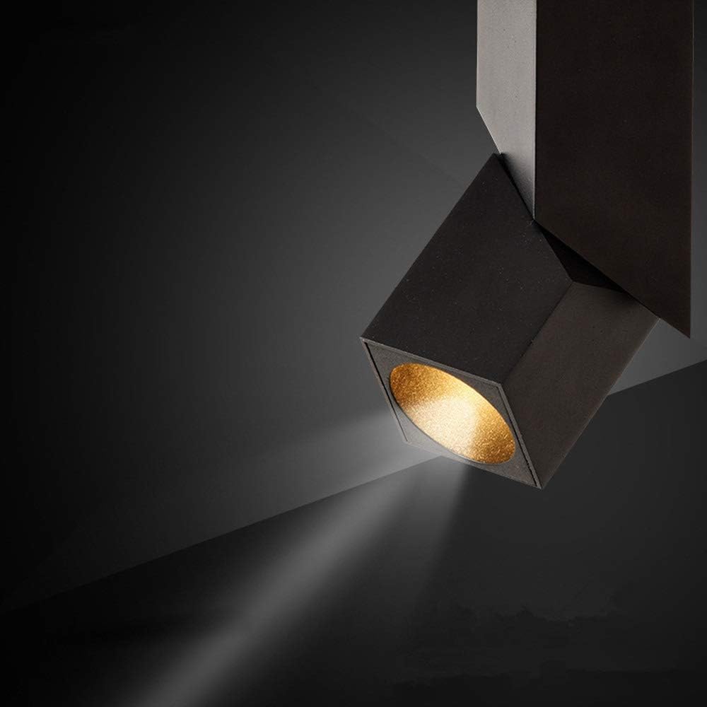 Recessed 90° Foldable Spotlight 360° Rotatable Ceiling Lighting Fixture Surface Mounted Downlight 7W AC 110-240V 3000K/4000K/6000K Ceiling Spot Lights for Picture Display Cloth Store Dining Room