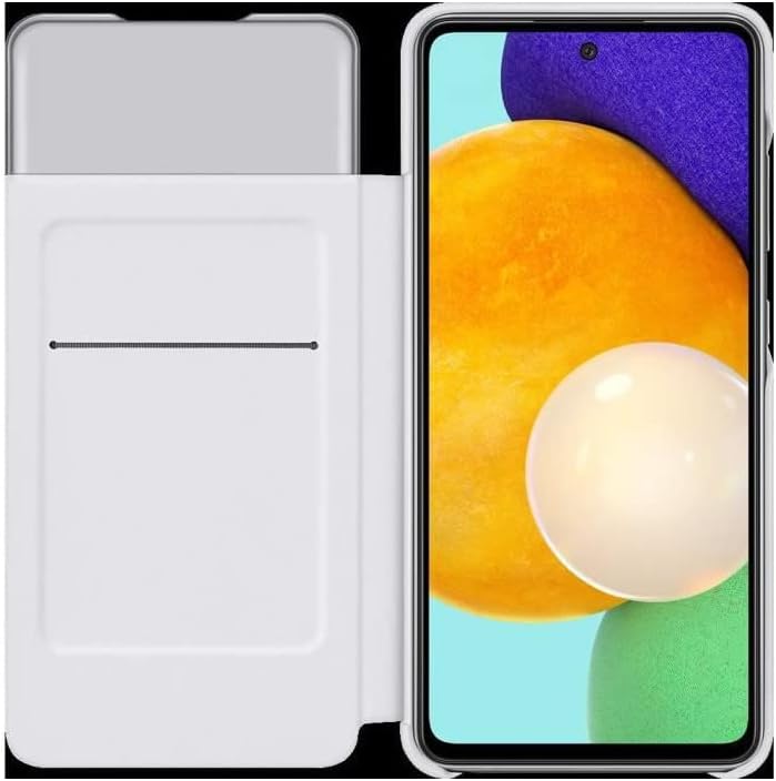 Samsung Galaxy A52 5G S View Wallet Cover - White
