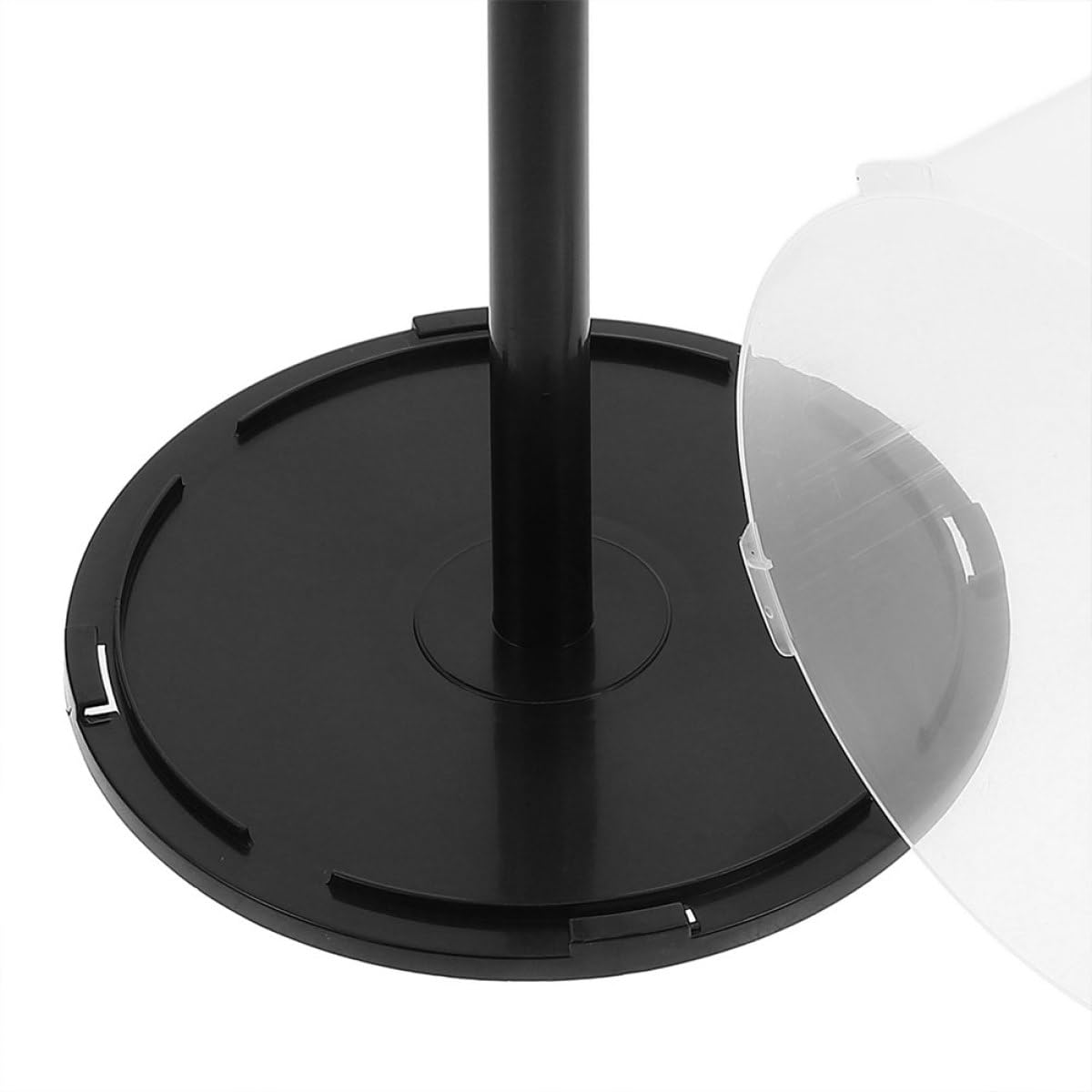 Didiseaon Contenitori per Dvd in Plastica Pp 5 Pezzi Capacità 100 Dischi Design Trasparente Minimalista per Organizzazione CD in Ufficio e Casa