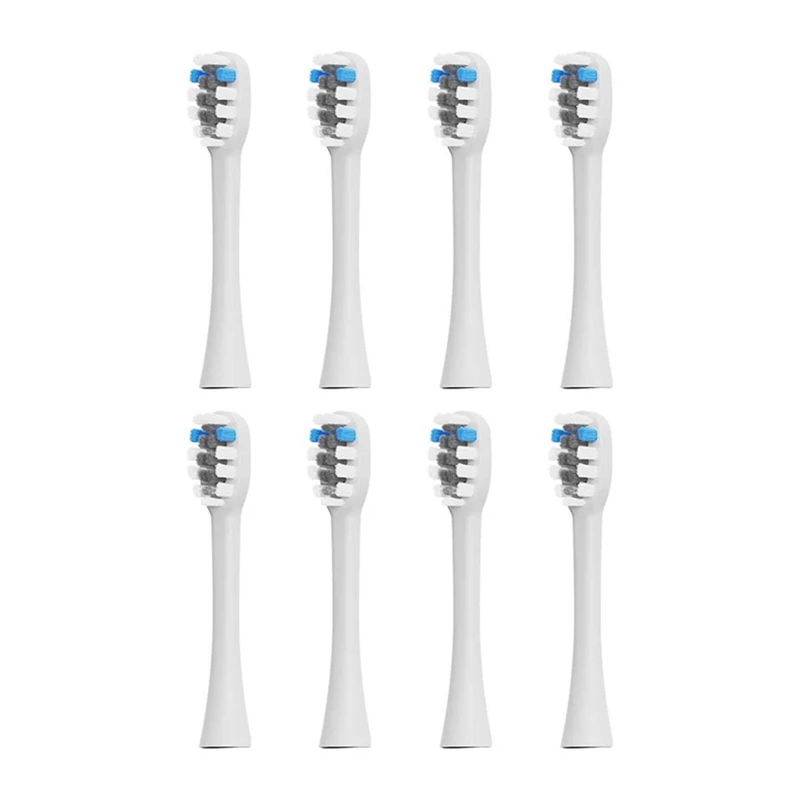 Cabezales de cepillo, dientes eléctrico MT001, 4/8 piezas | Cabezales de cepillo de repuesto for la limpieza diaria de los dientes.(8pcs)