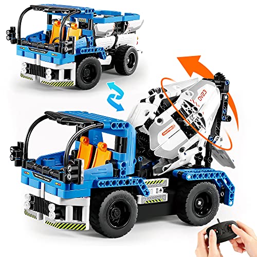 HOGOKIDS Technik Ferngesteuert Auto Bauspielzeug - 2 in 1 Bausteine Spielzeug ab 6 7 8 9 10 Jahre für Jungen Mädchen…