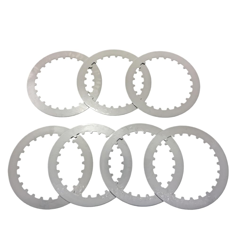 FILWY Clutch Friction Steel Plate Disc Set 600CC Compatible with Benelli BJ600 BJ600GS BN600 BN600GT BJ500 TNT600 TRK502(Steel plate-7pcs)