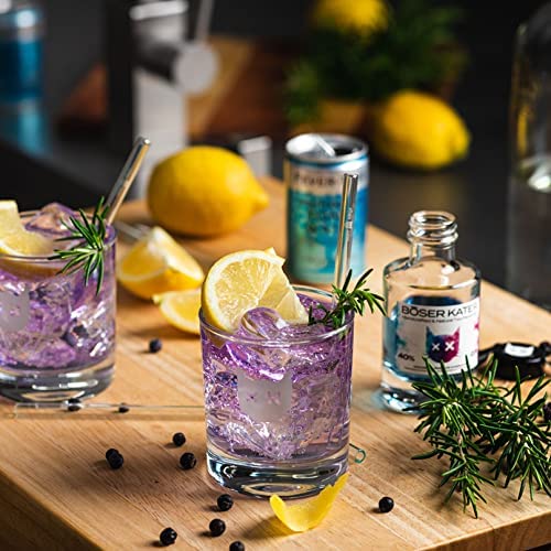 Böser Kater Two Faced Gin mit Farbwechsel | Ändert bei Zugabe von Tonic Water die Farbe | Handgemacht & Small Batch | 0… - Image 7