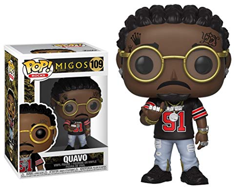 Funko Figurines Pop! Vinyl: Rocks: Migos: Quavo - Les Beatles, Paul McCartney, John Lennon, RIngo Starr, George Harrison Funko Figurines Pop! Vinyl: Rocks: Migos: Quavo – Image 4