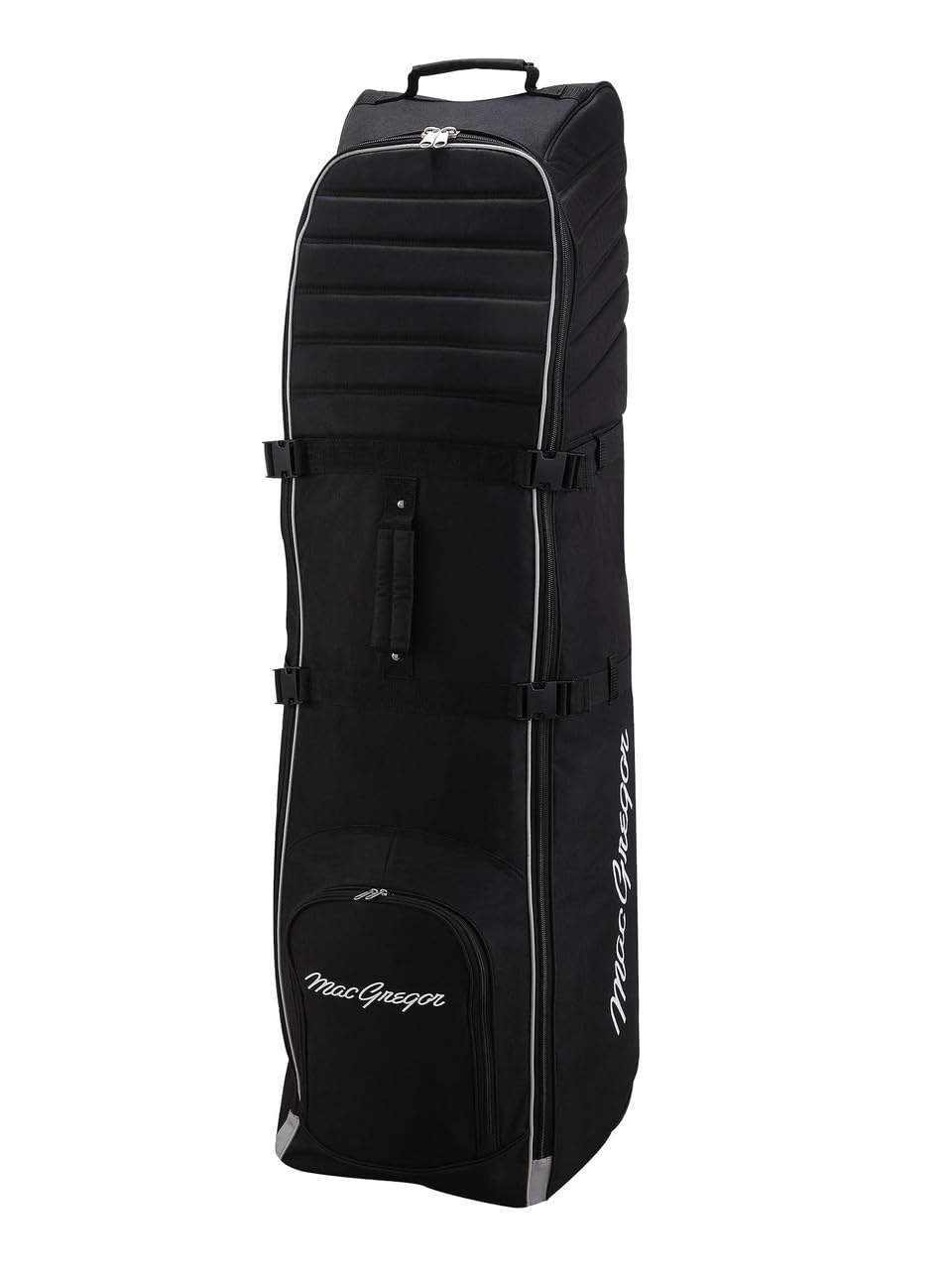 MacGregor VIP II - Custodia per mazze da golf, di lusso, da viaggio, con rotelle Più imbottitura e protezione.