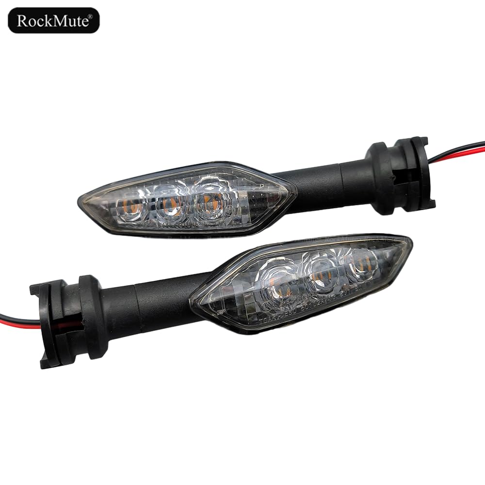 Światła kierunkowskazów LED do motocykli dla Yamaha FZ1 FZ6 FZ8 FAZER XJ6 XTZ700 XT1200Z VMAX 1700, przednie lub tylne migające, 1 para