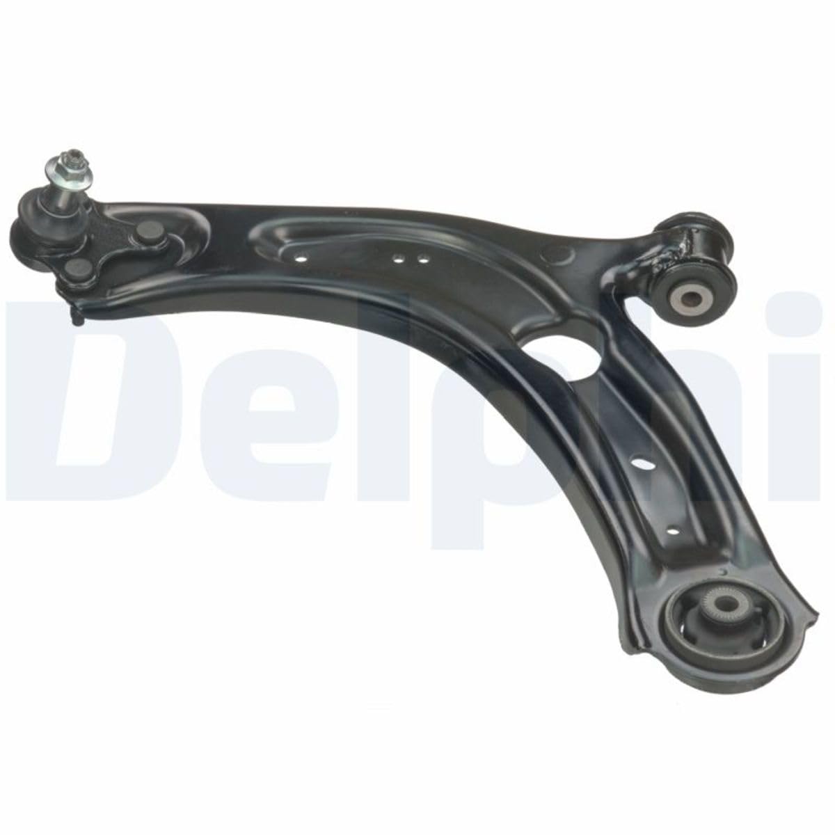 DELPHI Barra oscilante de suspensión de ruedas Delantero, izquierda Brazo oscilante transversal 3Q0407151E 3Q0407153B TC3440 Compatible con VW Passat B8 Variant 3G5, CB5 Touran 5T1 Tiguan II AD1, AX1