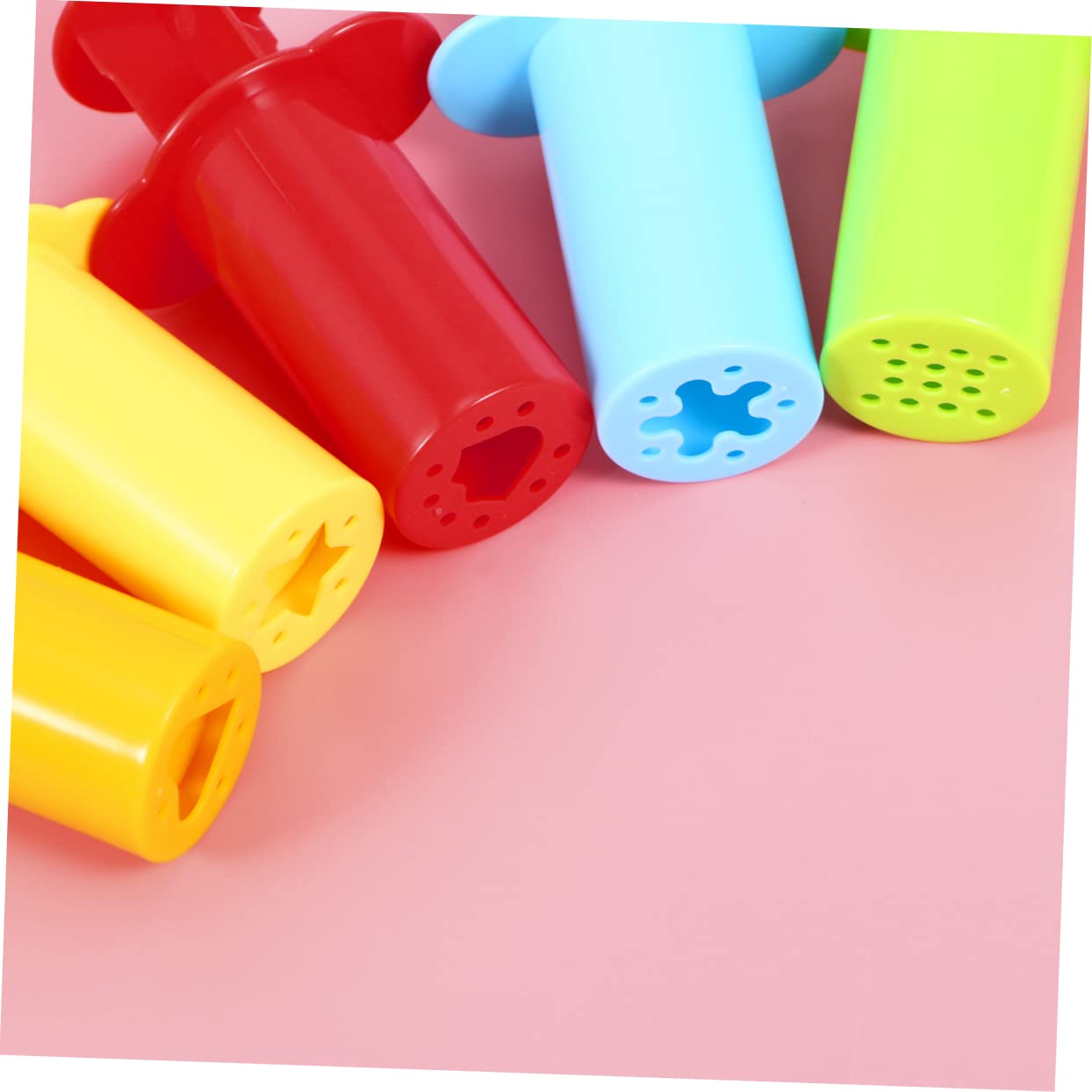 Housoutil 20pcs DIY Tools with Extruder Tools Random Colors for Creative Play Shape Mold Animal Designs Enhance Imagination and Hands Skills Random Color