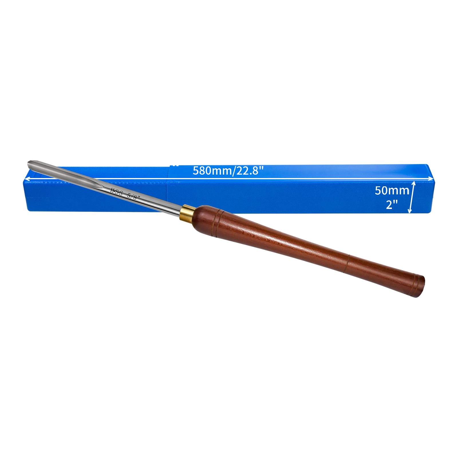 Gubia de Cuenco de Torneado de Madera HSS 16mm, Juego de Cinceles de Torno