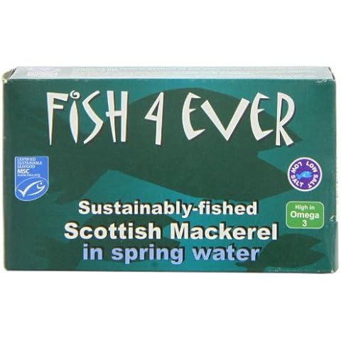 Fish 4 Ever Mackerel in Spring Water Pack Cover