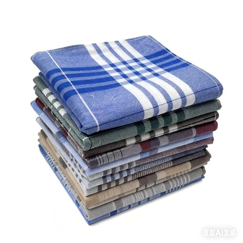 Yamoloz handkerchief for men cotton 12 Pack