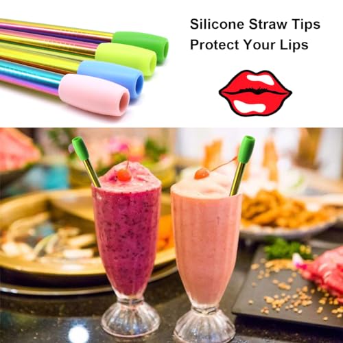 Puntas de Silicone para Pitillos 12mm Multicolor 10 pcs miniatura 2