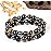 WFJ Black Obsidian Hematite Triple Protection Bracelets Set - Tiger Eye Beaded Natural Stone Bracelet for Men Women Gemstone (10MM)