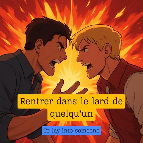 Expression fran&ccedil;aise : "Rentrer dans le lard de quelqu'un"