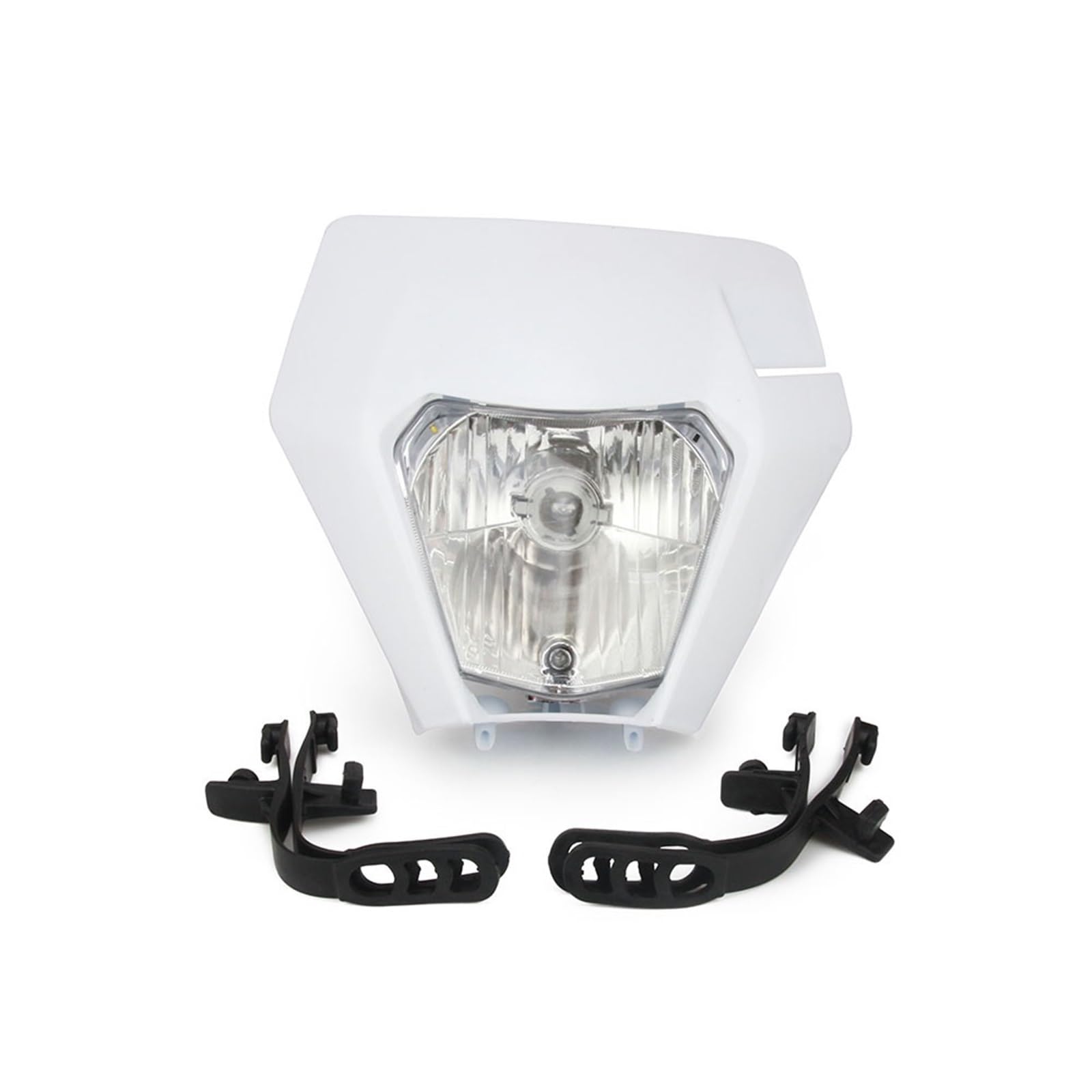 motorrad scheinwerfer led Passend für K&TM EXC EXCF SXF SX XC XCW XCF XCFW 125 150 250 350 450 530 2017 Motorrad-Scheinwerfer Scheinwerfer Licht(Black)