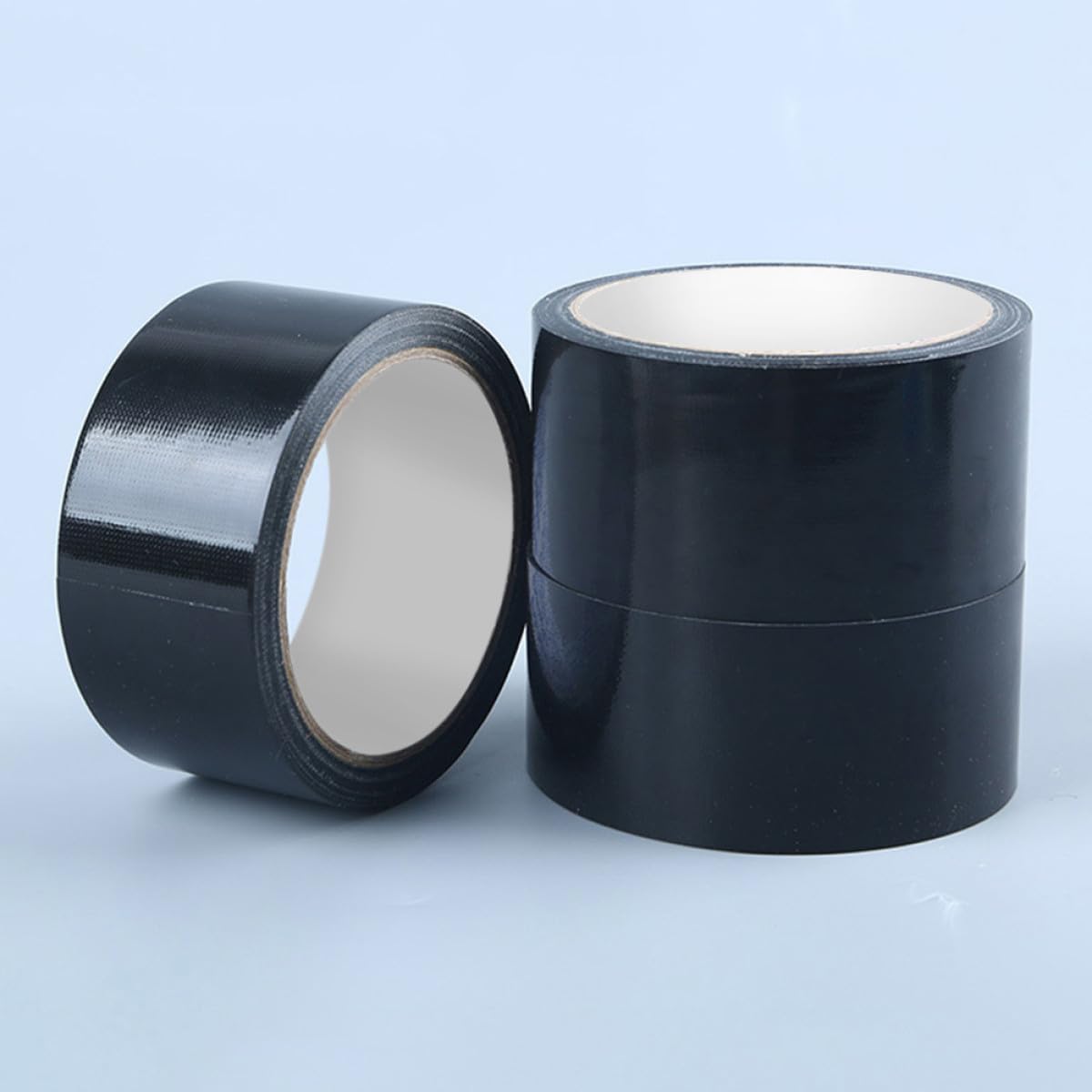 Ruban Adhésif Toilé Haute Résistance Noir 5 Rouleaux 5cm X 15 M