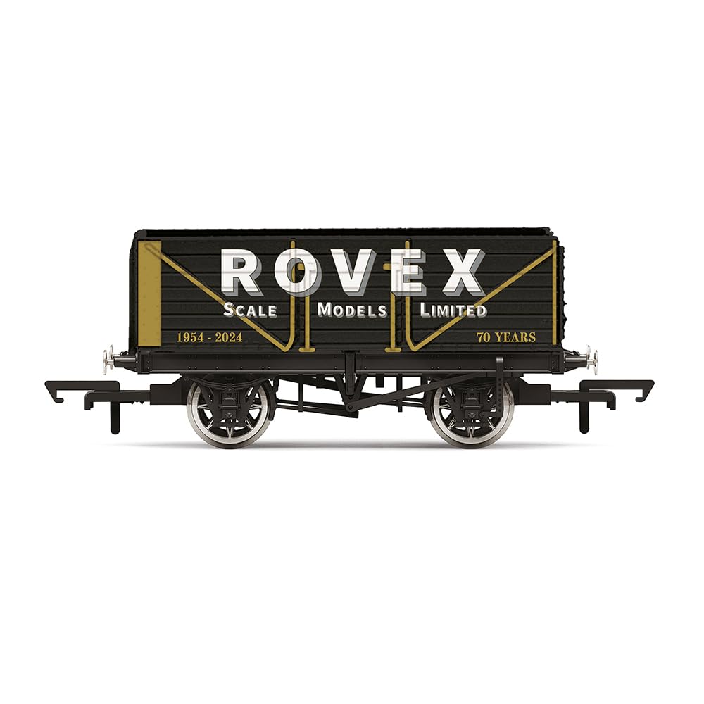 Hornby Wagons, R60263 Hornby 70th: Westwood, 7 Plank Wagon, 1954-2024, Train Toy