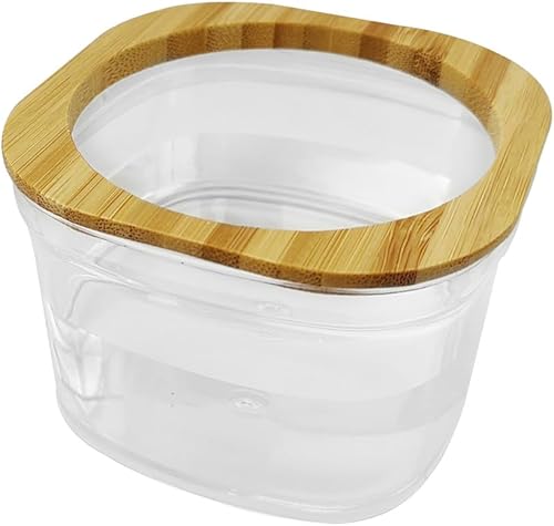 Miniatura 5 de Soporte de enjuague de bambú compatible con Microtouch Titanium Electric Head Shaver