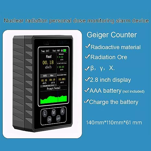 Medidor Digital de Radiación EMF con Alarma miniatura 5
