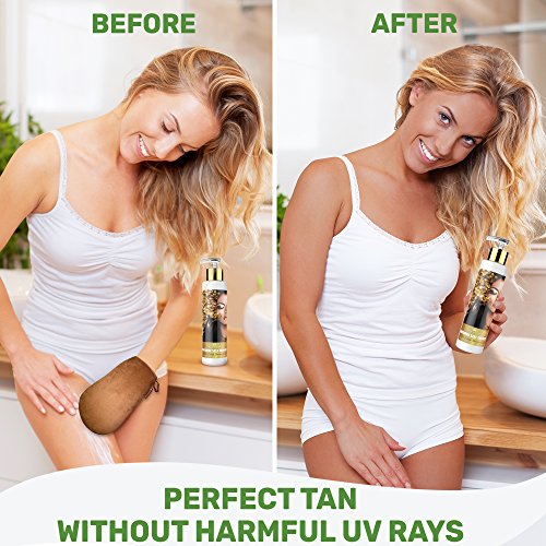 image for Self Tanner with Natural & Organic Ingredients: Sunless Tanning Lotion