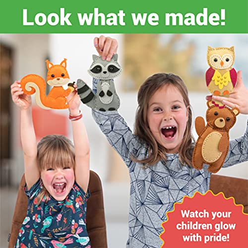 Craftorama Sewing Kit For Kids, Fun And Educational Animal Craft Set For Boys And Girls Age 7-12, Sew Your Own Felt Animals Craft Kit For Beginners thumb #5