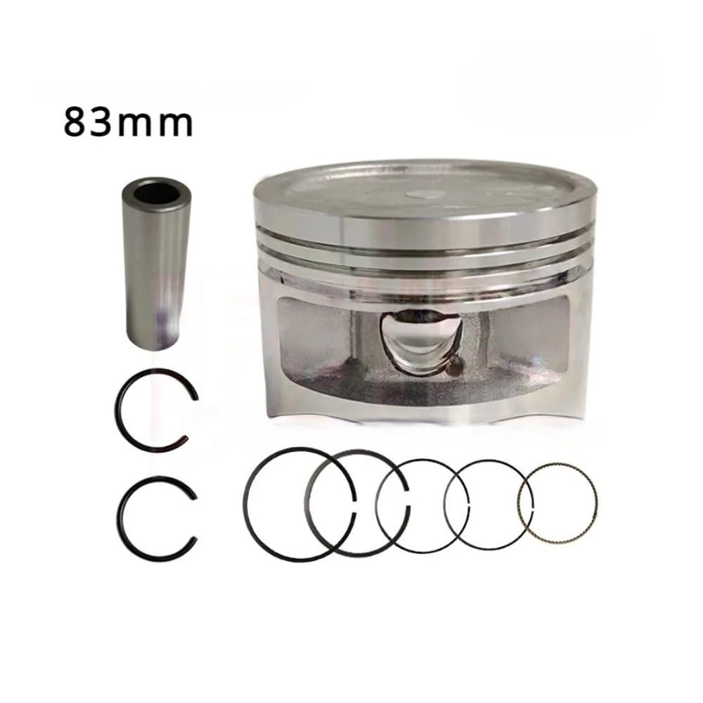 guarnizioni anello pistone Parti Del Motore 83mm Per Big Bear YFM400F YFM400 1993-2012 Cilindro Pistone Spillo 19mm Anelli Polsino Kit Accessori Moto