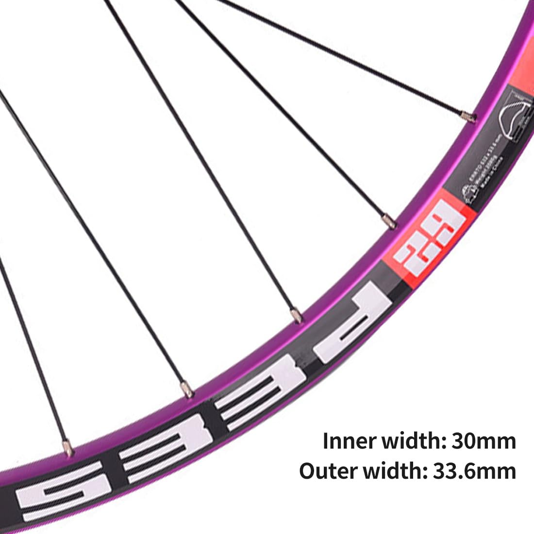 Amazon | 26/27.5/29インチ マウンテンバイクホイールセット、32H