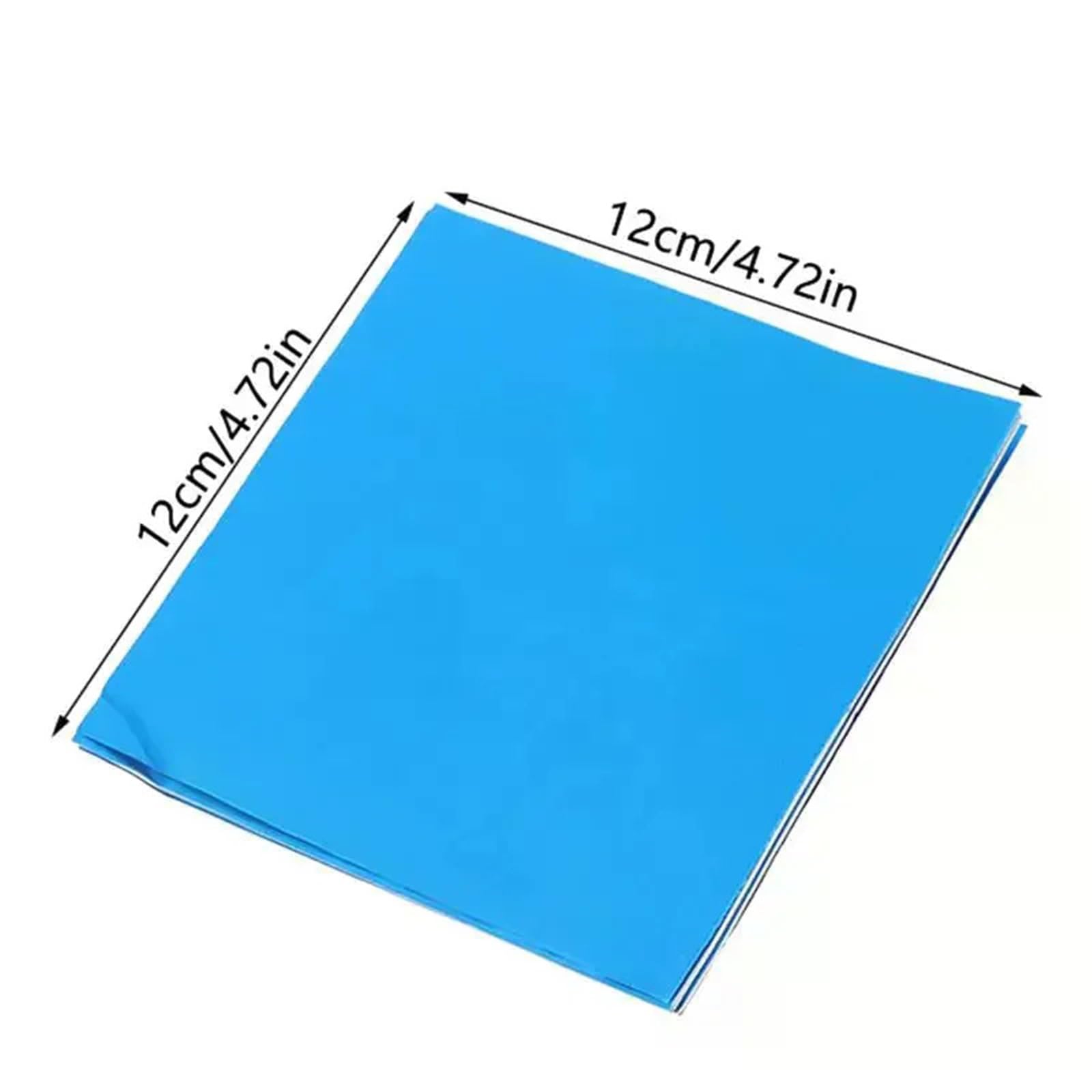 Foliowe opakowania na cukierki 1000 szt. 12x12cm DIY folia aluminiowa arkusze papieru do pakowania czekoladowe dekoracje weselne(Green)