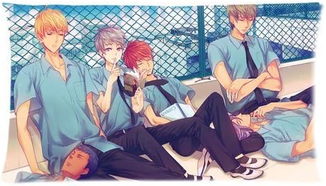 Stylish Design Blood anime Kuroko no Basket Cool Picture For Boys personalized pillowcase hotsale for Children 20x36 Two sides-5