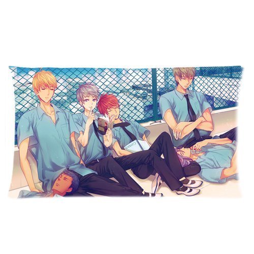 Stylish Design Blood anime Kuroko no Basket Cool Picture For Boys personalized pillowcase hotsale for Children 20x36 Two sides-5
